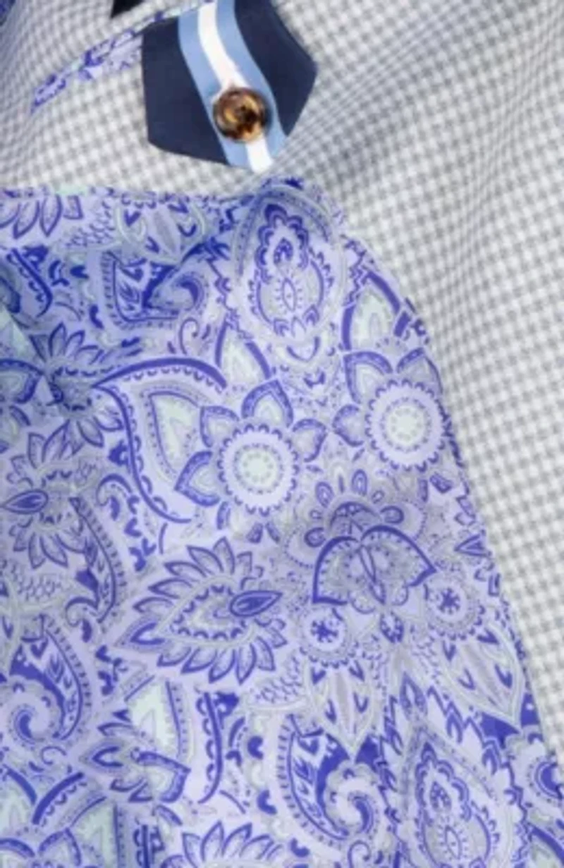 Melange Mini Check Sport Coat