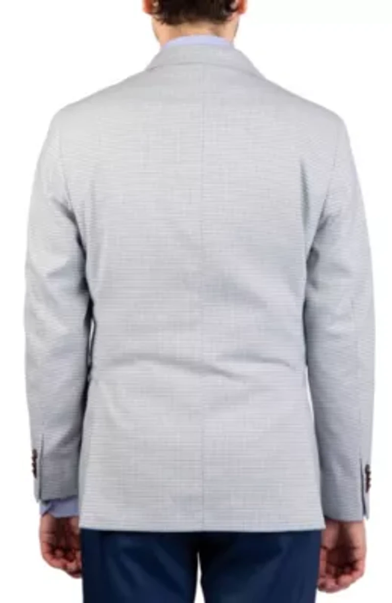 Melange Mini Check Sport Coat