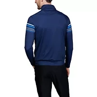 Engineered Stripe Performance Quarter Zip