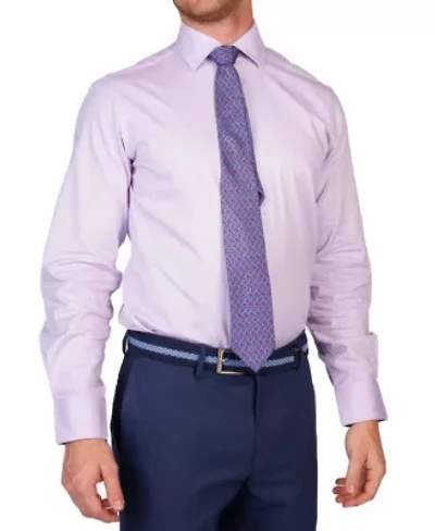 Birds Eye Long Sleeve Dress Shirt