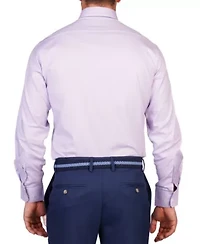 Birds Eye Long Sleeve Dress Shirt