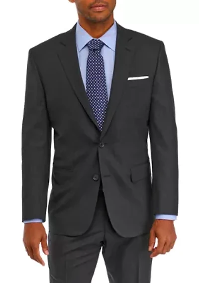 Men's Wool Stretch Classic Fit Suit Jacket
