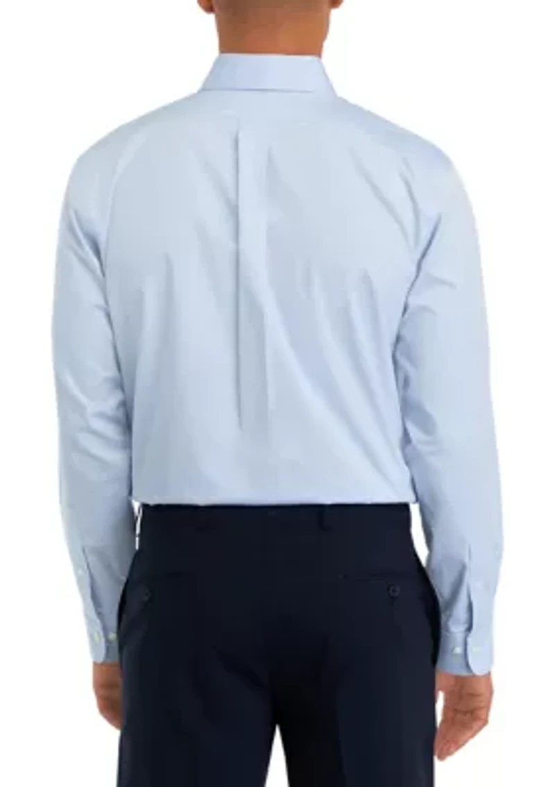 Men's Regular Fit Non Iron Solid Dress Shirt