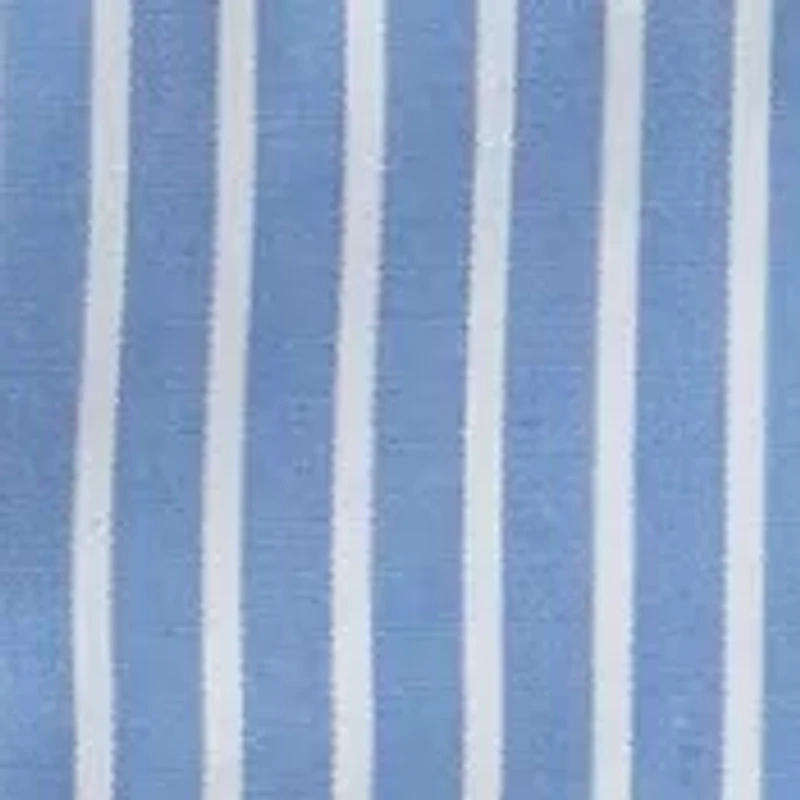 Men's Regular Fit Non-Iron Stripe Dress Shirt