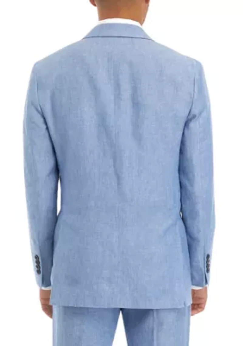 Linen Classic Fit Suit Jacket
