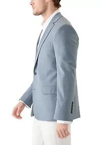Wool Stretch Classic Fit Suit Jacket