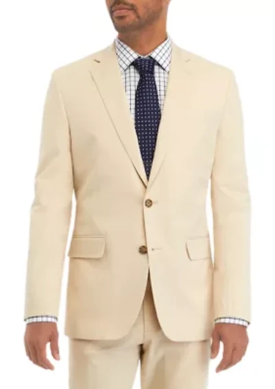Cotton Classic Fit Suit Jacket
