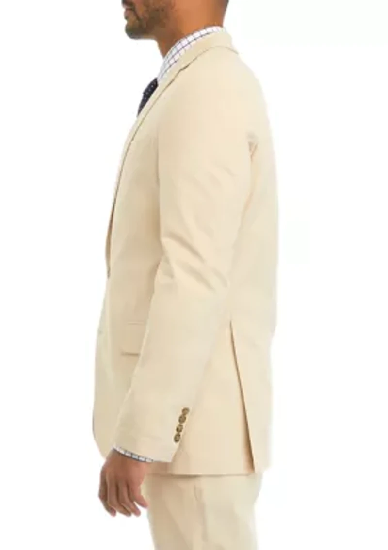 Cotton Classic Fit Suit Jacket