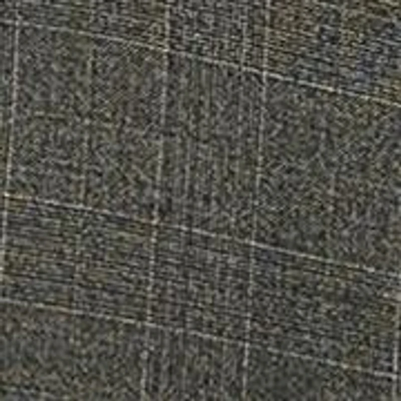 Plaid Wool Stretch Classic Fit Suit Trousers