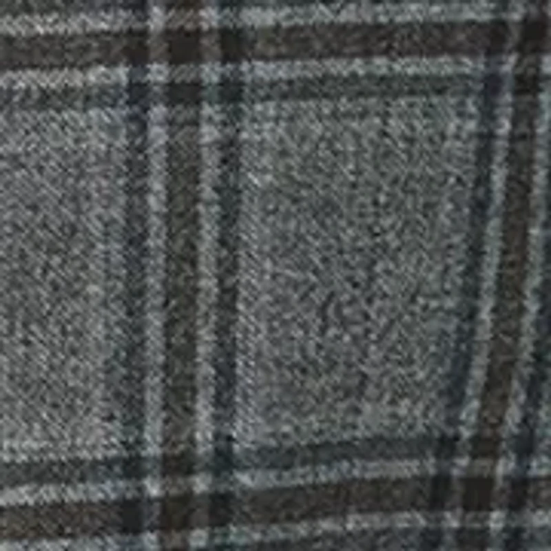 Plaid Wool Stretch Classic Fit Sportcoat
