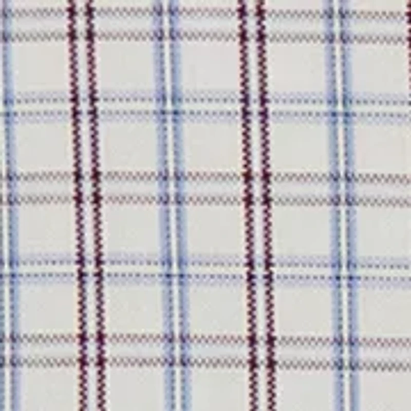 Regular Fit Non-Iron Windowpane Dress Shirt