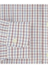 Regular Fit Non-Iron Windowpane Dress Shirt