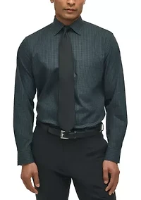 Regular Fit Non-Iron Tartan Dress Shirt