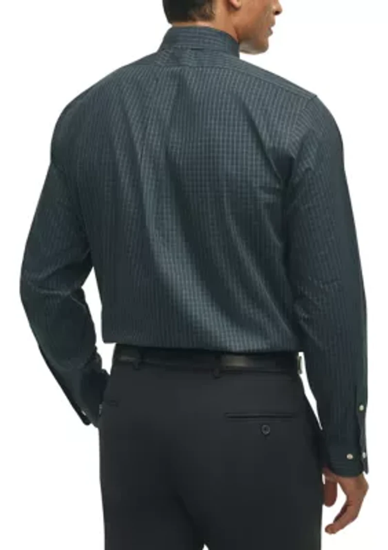 Regular Fit Non-Iron Tartan Dress Shirt