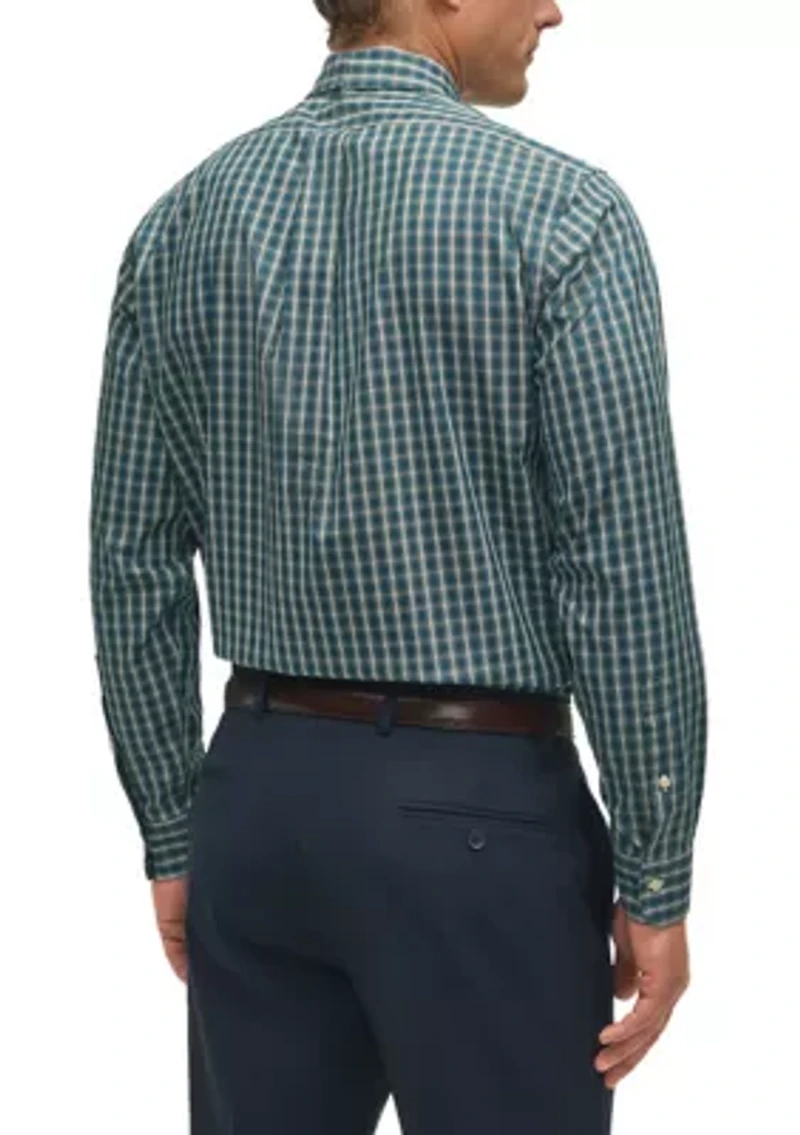 Regular Fit Non-Iron Tartan Dress Shirt