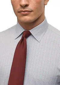 Regular Fit Non-Iron Grid Check Dress Shirt
