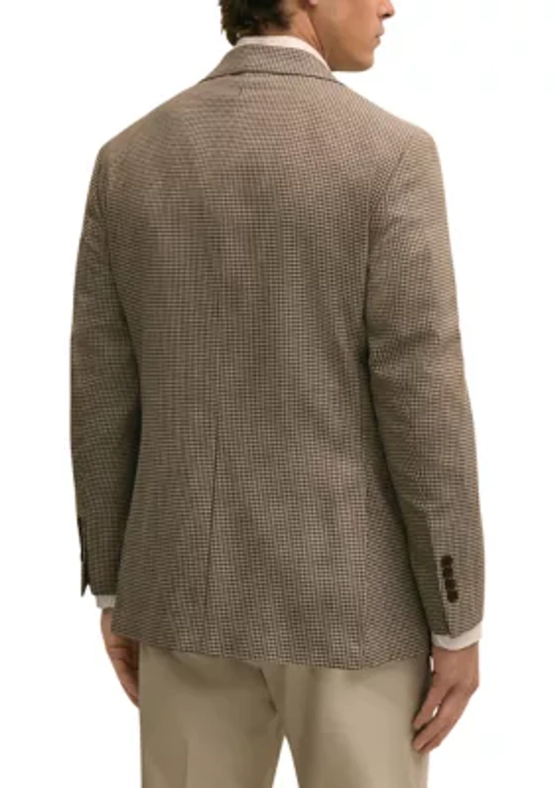 Men's Hopsack Wool Classic Fit Sportcoat
