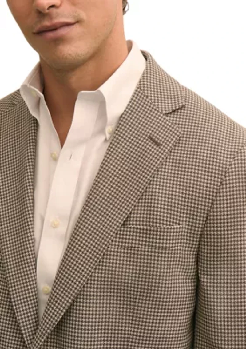 Men's Hopsack Wool Classic Fit Sportcoat