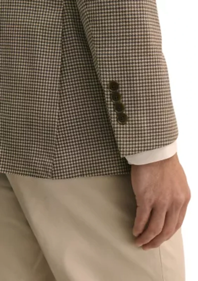 Men's Hopsack Wool Classic Fit Sportcoat