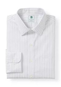 Men's Outline Striped Collar Shirt