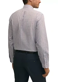 Men's Checkered Long Sleeve Shirt