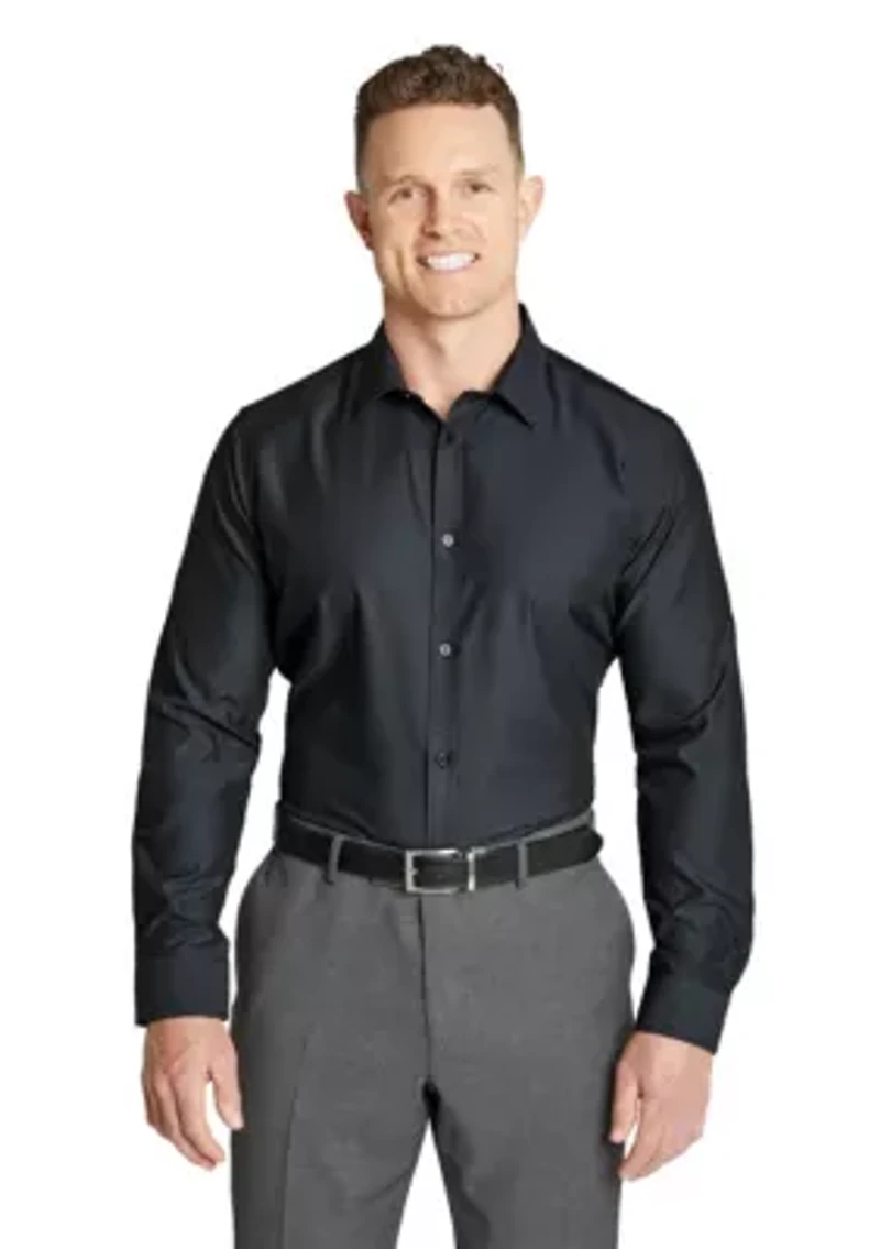 Big & Tall Boston Textured Bamboo Shirt