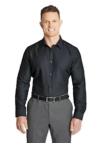 Big & Tall Boston Textured Bamboo Shirt
