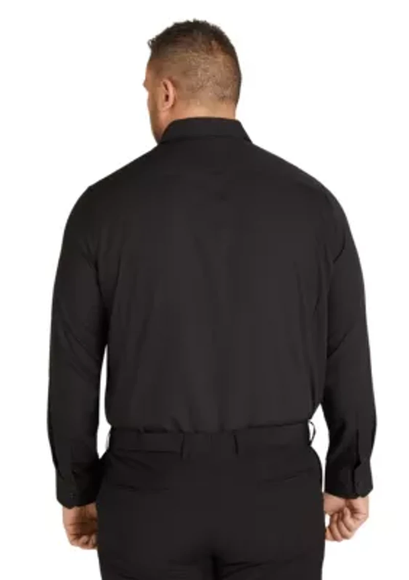 Big & Tall Boston Textured Bamboo Shirt