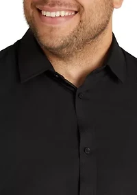 Big & Tall Boston Textured Bamboo Shirt