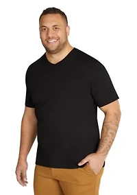 Big & Tall Essential V Neck Tee