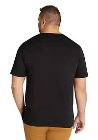 Big & Tall Essential V Neck Tee
