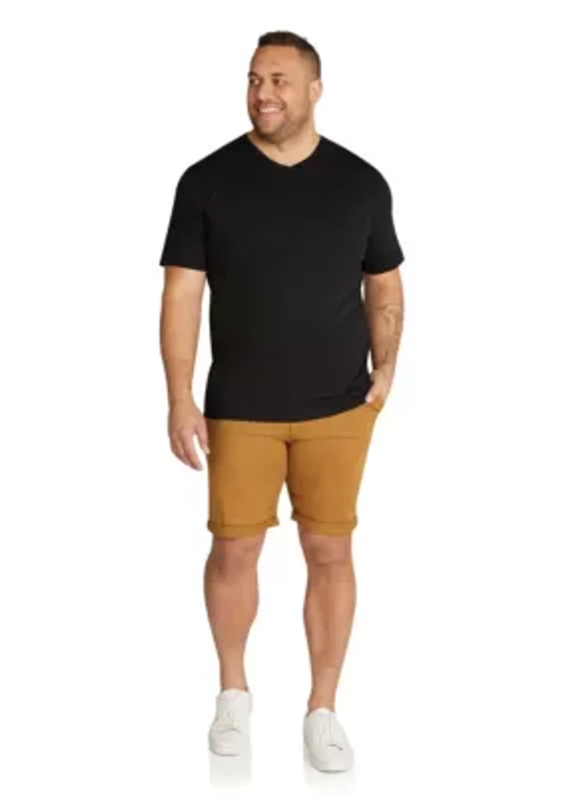 Big & Tall Essential V Neck Tee