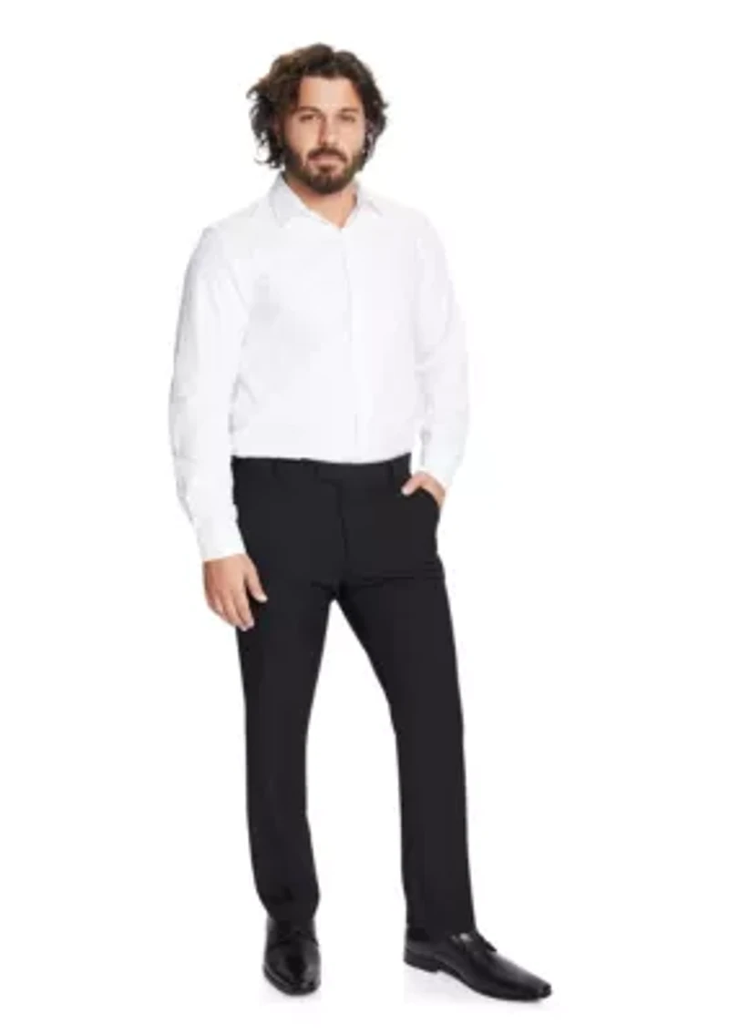 Big & Tall Raymond Slim Elastic Pant