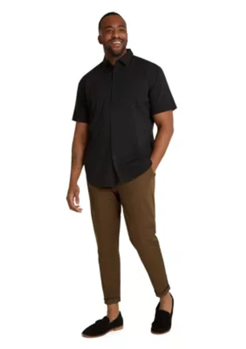 Big & Tall Hugo Textured Shirt