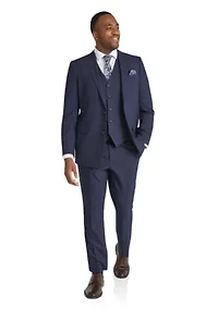 Big & Tall Damon Check Suit Jacket