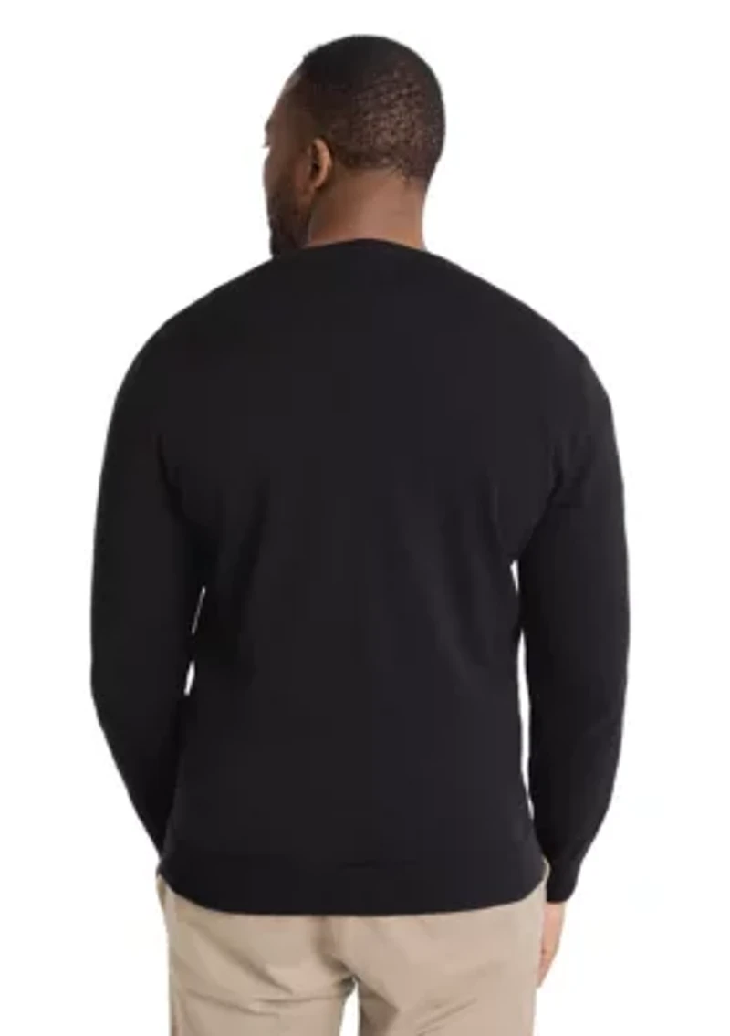 Big & Tall Essential V-Neck Sweater