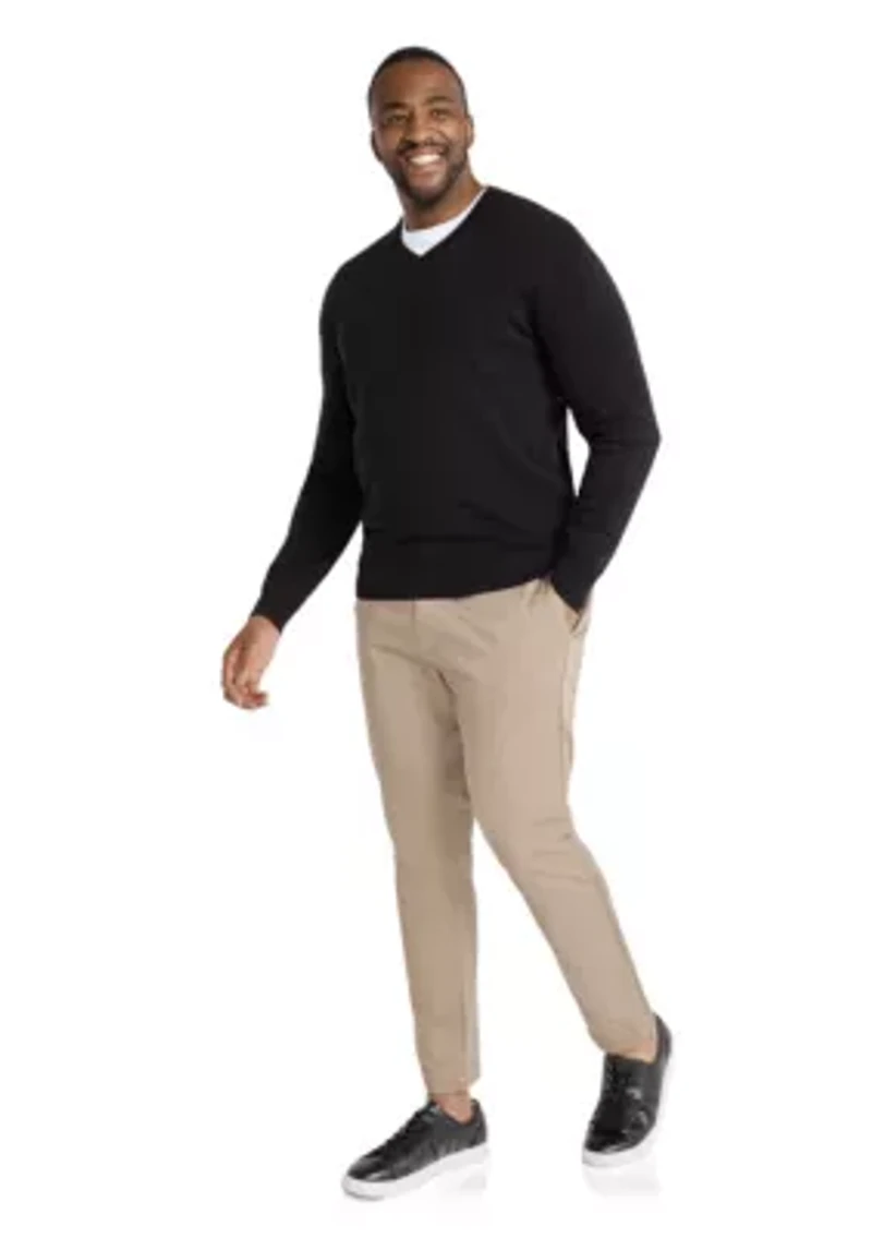 Big & Tall Essential V-Neck Sweater