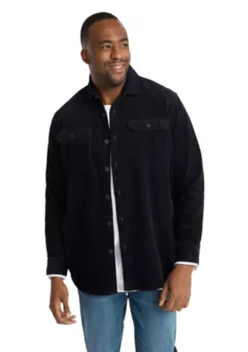 Big & Tall Stan Corduroy Overshirt