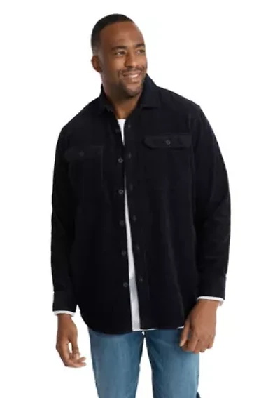 Big & Tall Stan Corduroy Overshirt
