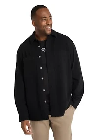 Big & Tall Kendrick Twill Overshirt