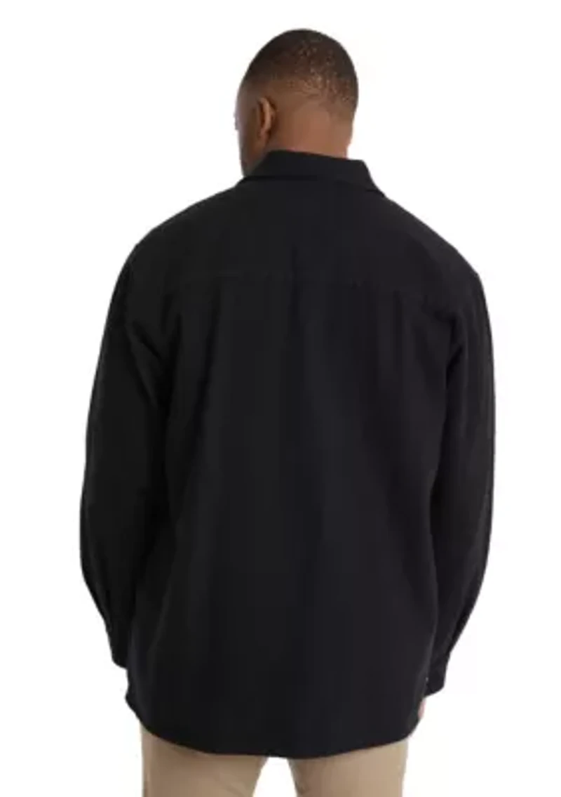 Big & Tall Kendrick Twill Overshirt