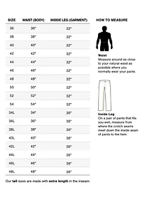 Big & Tall Johnny Bigg Mens Jayden Slim Stretch Pant