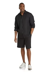 Big & Tall Resort Relaxed Fit Linen Shirt