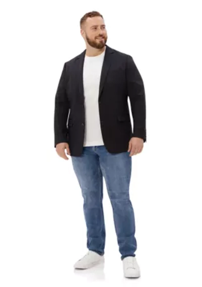 Big & Tall Johnny Bigg Mens Parker Comfort Blazer