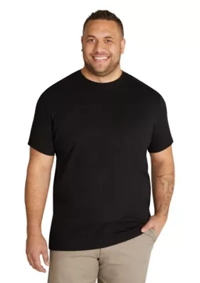 Big & Tall Essential Longline Panel Tee