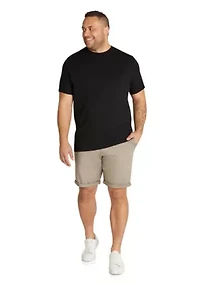 Big & Tall Essential Longline Panel Tee