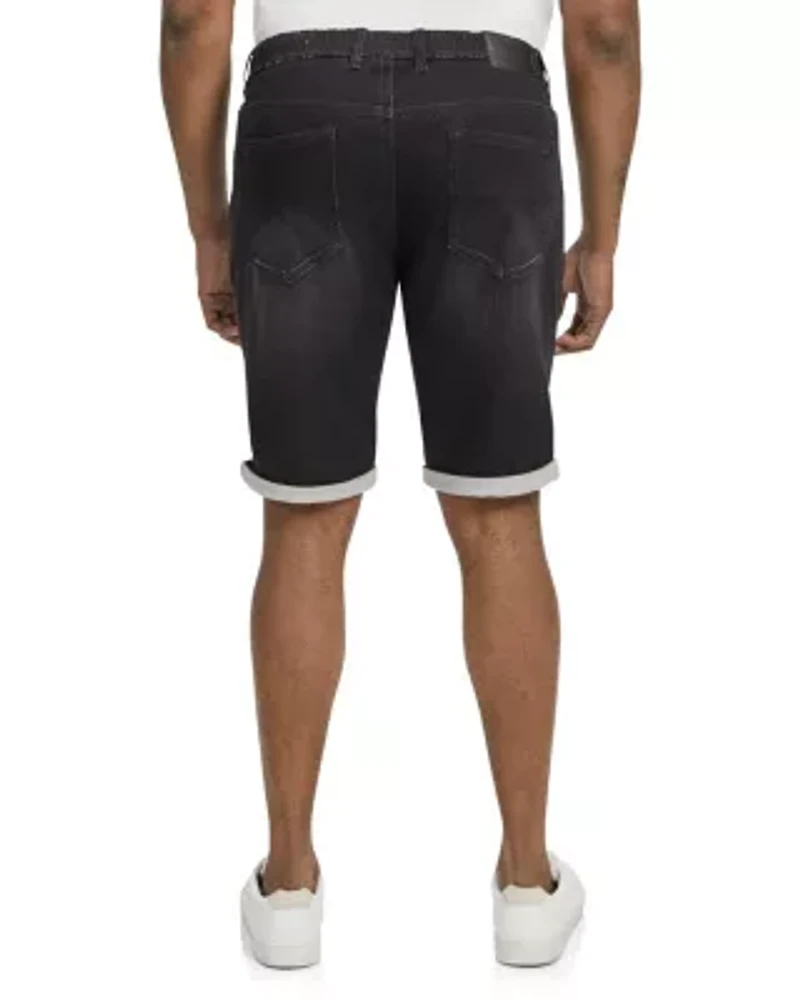 Big & Tall Deran Knit Denim Short