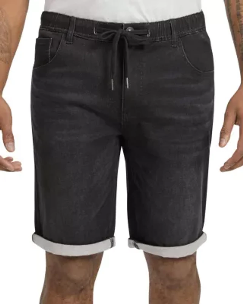Big & Tall Deran Knit Denim Short
