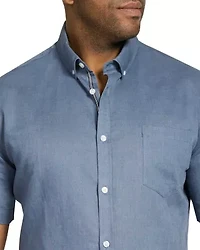 Big & Tall Johnny Bigg Fresno Linen Shirt