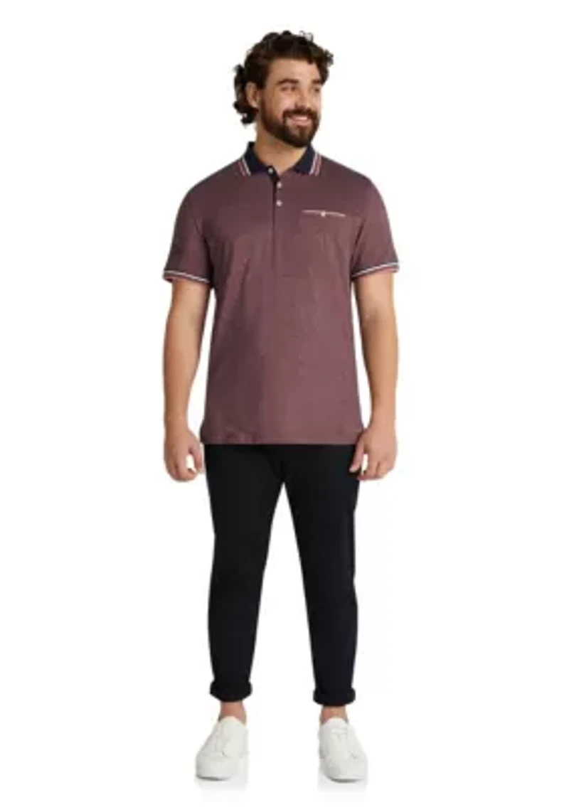 Big & Tall Piers Birdseye Polo